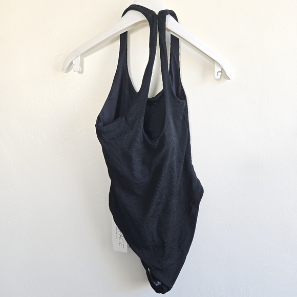 New L*Space Phoebe Classic Ribbed Black One Piece Swimsuit NWT Size 4/XS - Picture 11 of 13